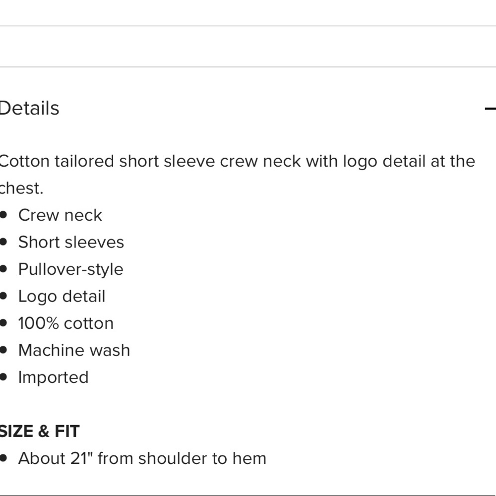 Converse Crew Neck Tee - Picture 2 of 2